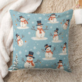 雪だるま クッション (ブランケット)