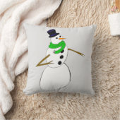 雪だるま クッション (ブランケット)