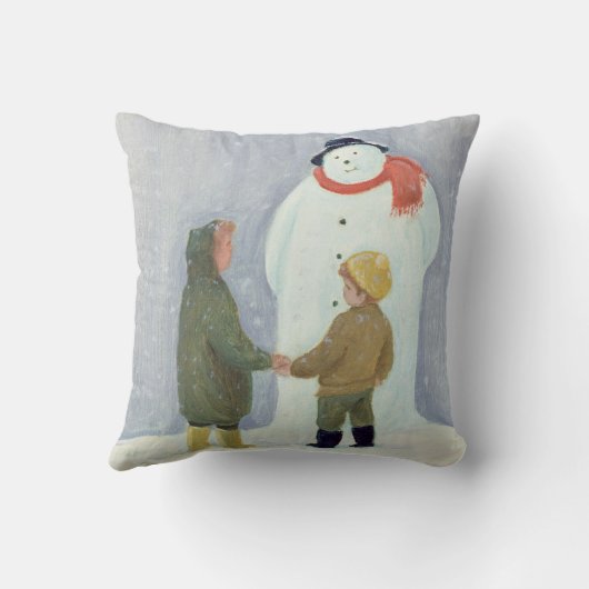 雪だるま クッション (裏面)