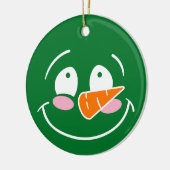 雪だるま – クリスマスオーナメント (左)