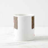 雪だるま、クリスマスパーソナライズされたコーヒーマグ コーヒーマグカップ (中央)