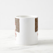 雪だるま、クリスマスパーソナライズされたコーヒーマグ コーヒーマグカップ (中央)