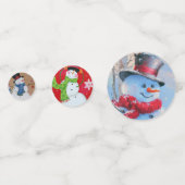 雪だるま コンフェッティ (裏面)