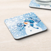 雪だるま コースター (左側)