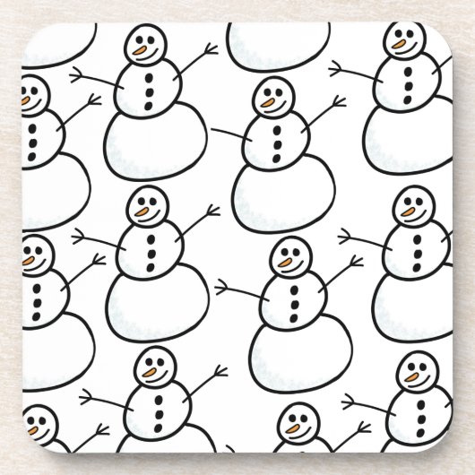 雪だるま コースター (正面)