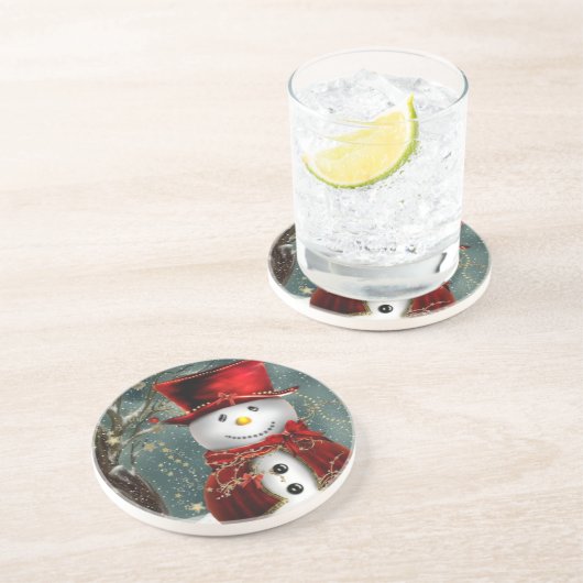 雪だるま コースター (側面)