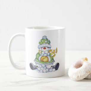 雪だるま コーヒーマグカップ
