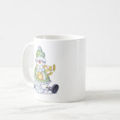雪だるま コーヒーマグカップ (正面左)