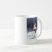 雪だるま コーヒーマグカップ (正面右)