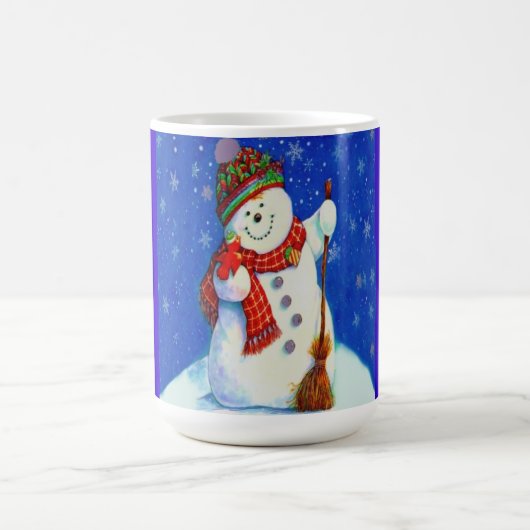 雪だるま コーヒーマグカップ (中央)