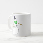 雪だるま コーヒーマグカップ (正面左)