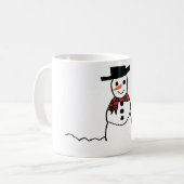雪だるま コーヒーマグカップ (正面左)