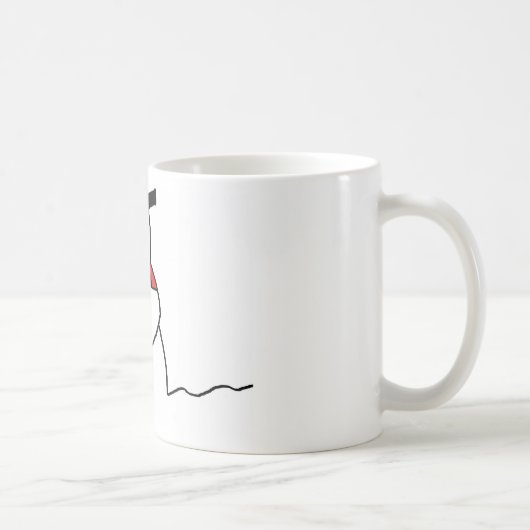 雪だるま コーヒーマグカップ (右)