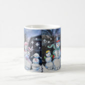 雪だるま コーヒーマグカップ (中央)