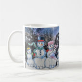 雪だるま コーヒーマグカップ (左)