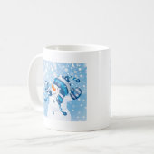 雪だるま コーヒーマグカップ (正面左)