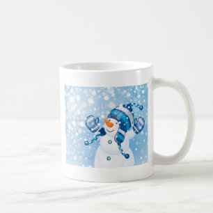 雪だるま コーヒーマグカップ