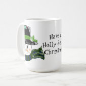 雪だるま コーヒーマグカップ (正面左)