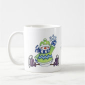 雪だるま コーヒーマグカップ (左)