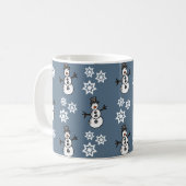 雪だるま コーヒーマグカップ (正面左)