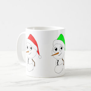 雪だるま コーヒーマグカップ