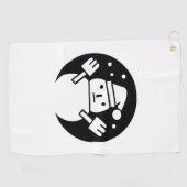 雪だるま ゴルフタオル (横)