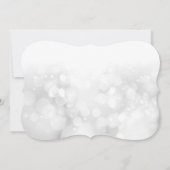 雪だるま、サンタ帽子、会社のクリスマスパーティー 招待状 (裏面)