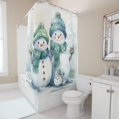 雪だるま シャワーカーテン (インサイチュ)