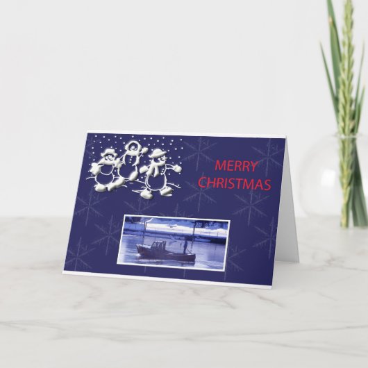 雪だるま シーズンカード (正面)