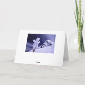 雪だるま シーズンカード (裏面)