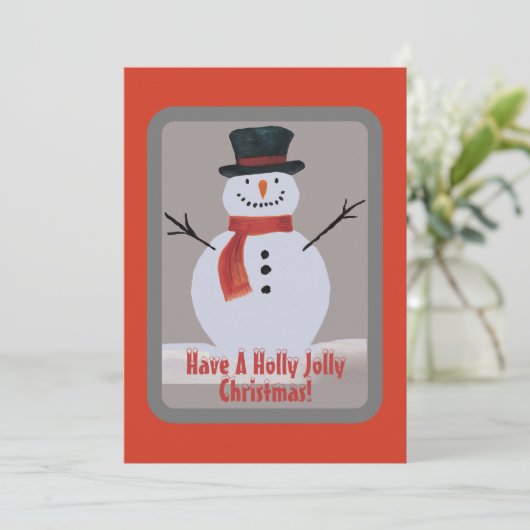 雪だるま シーズンカード (スタンド正面)