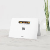 雪だるま シーズンカード (裏面)