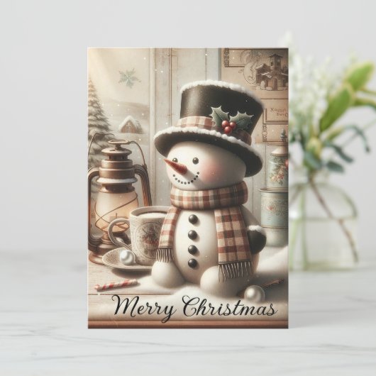 雪だるま シーズンカード (スタンド正面)