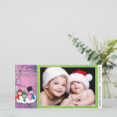 雪だるま シーズンカード (スタンド正面)