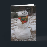雪だるま シーズンカード<br><div class="desc">幸せな休日!</div>