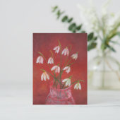 雪だるま シーズンポストカード (スタンド正面)