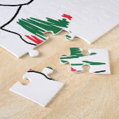 雪だるま ジグソーパズル (側面)