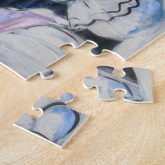 雪だるま ジグソーパズル (側面)