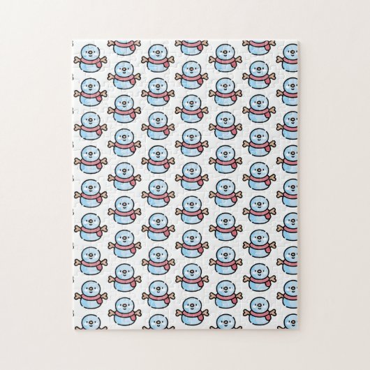 雪だるま ジグソーパズル (縦)