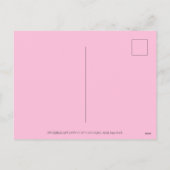 雪だるま、ジンジャーブレッドマン、ホットチョコレートのマグカップ シーズンポストカード (裏面)