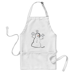 雪だるま スタンダードエプロン