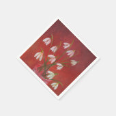 雪だるま スタンダードカクテルナプキン (角)