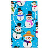 雪だるま スモールペーパーバッグ (裏面)