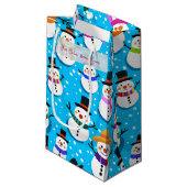 雪だるま スモールペーパーバッグ (正面アングル)