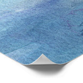 雪だるま&スリングbyシャロン・シャープ ポスター (角)