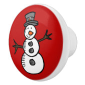 雪だるま セラミックノブ (右)