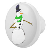 雪だるま セラミックノブ (右)