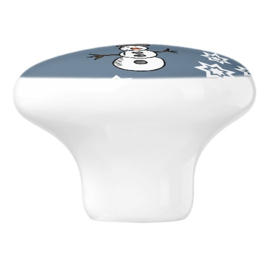 雪だるま セラミックノブ (側面)