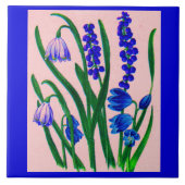 雪だるま タイル (正面)