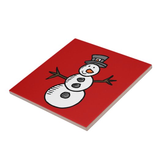 雪だるま タイル (側面)